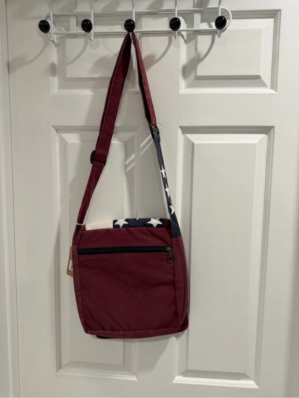 NWT American Flag Patchwork Crossbody Bag - The Royal Collection